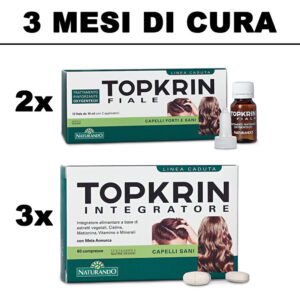 CADUTA CAPELLI - CURA COMPLETA 3MESI